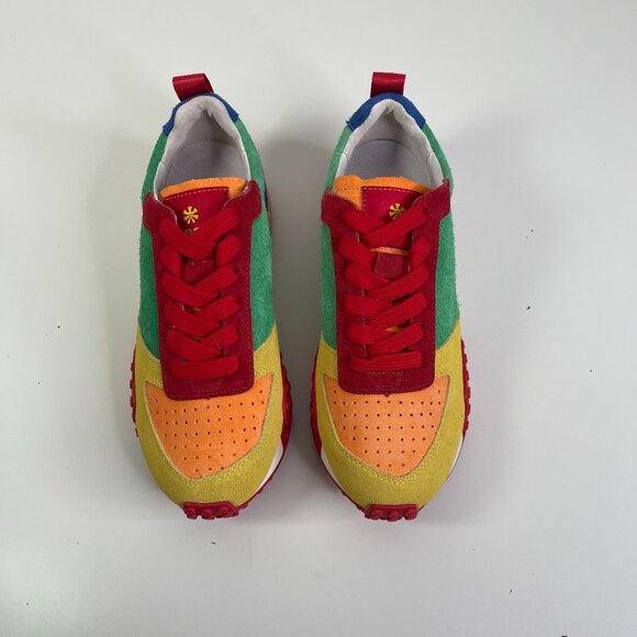 Freshy Women's Multicolor Smoove Rainbow Trainers Athletic Sneaker US Size 7 - Picture 2 of 10